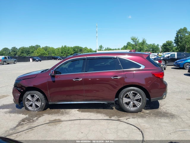 45380394 :رقم المزاد ، 5FRYD3H39HB001540 vin ، 2017 Acura Mdx مزاد بيع