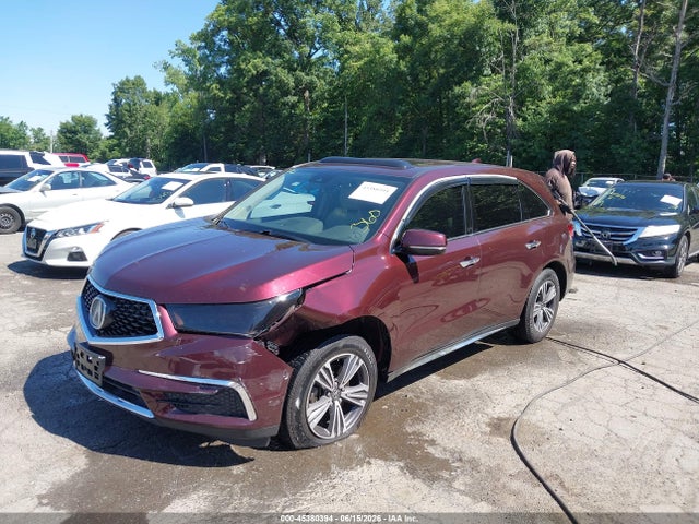 45380394 :رقم المزاد ، 5FRYD3H39HB001540 vin ، 2017 Acura Mdx مزاد بيع