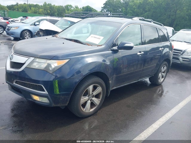 45380408 :رقم المزاد ، 2HNYD2H66BH523138 vin ، 2011 Acura Mdx Technology Package مزاد بيع