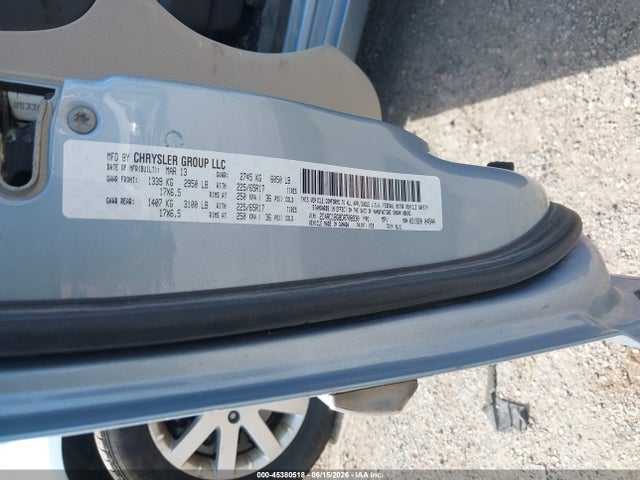 45380518 :رقم المزاد ، 2C4RC1BG8DR708930 vin ، 2013 Chrysler Town & Country Touring مزاد بيع