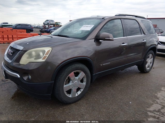 45380544 :رقم المزاد ، 1GKER33768J304398 vin ، 2008 Gmc Acadia Slt-2 مزاد بيع