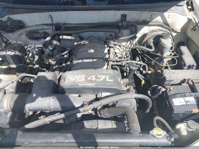 Продажа на аукционе авто 2001 Toyota Sequoia Sr5 V8, vin: 5TDBT44A91S047200, номер лота: 45380633