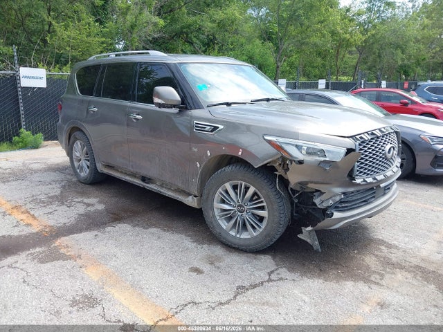 2019 Infiniti Qx80 Luxe მანქანა იყიდება აუქციონზე, vin: JN8AZ2NE6K9235239, აუქციონის ნომერი: 45380634