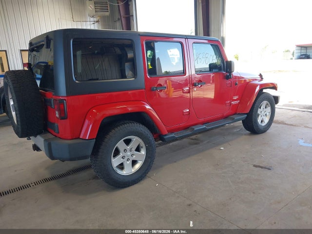 Продажа на аукционе авто 2012 Jeep Wrangler Unlimited Sahara, vin: 1C4BJWEG8CL164047, номер лота: 45380648