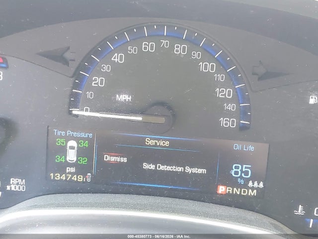 45380773 :رقم المزاد ، 3GYFNEE34ES535404 vin ، 2014 Cadillac Srx Luxury Collection مزاد بيع