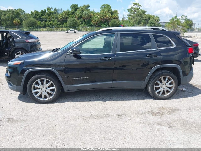 Продаж на аукціоні авто 2018 Jeep Cherokee Limited Fwd, vin: 1C4PJLDB5JD565315, номер лоту: 45380809