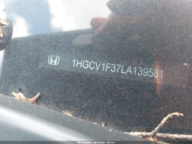 1HGCV1F37LA139581 Honda Accord Sport