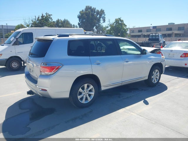 Aukcja sprzedaży 2013 Toyota Highlander Hybrid Base V6, vin: JTEBC3EH0D2010999, numer aukcji: 45380954