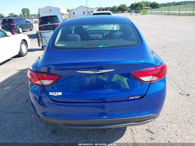 Aukcja sprzedaży 2017 Chrysler 200 Touring, vin: 1C3CCCFB7HN509634, numer aukcji: 45381012