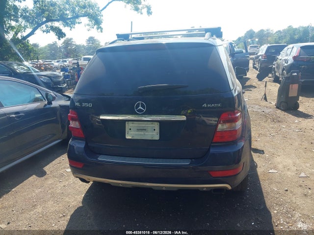 Aukcja sprzedaży 2011 Mercedes-benz Ml 350 4matic, vin: 4JGBB8GB0BA639755, numer aukcji: 45381018