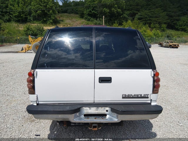 1999 Chevrolet Suburban Lt მანქანა იყიდება აუქციონზე, vin: 3GNEC16R0XG237433, აუქციონის ნომერი: 45381071