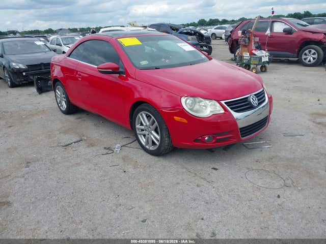 2009 Volkswagen Eos Lux მანქანა იყიდება აუქციონზე, vin: WVWFA71F09V015780, აუქციონის ნომერი: 45381095