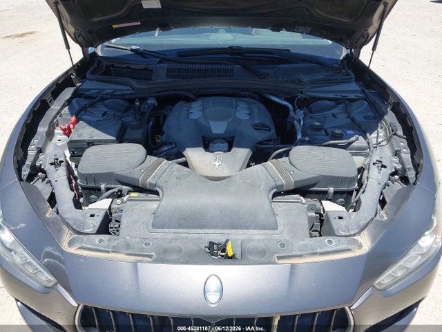 2016 Maserati Ghibli მანქანა იყიდება აუქციონზე, vin: ZAM57XSA6G1175045, აუქციონის ნომერი: 45381107