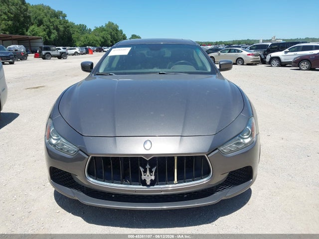 2016 Maserati Ghibli მანქანა იყიდება აუქციონზე, vin: ZAM57XSA6G1175045, აუქციონის ნომერი: 45381107