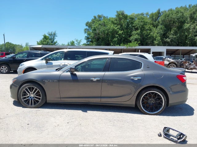 2016 Maserati Ghibli მანქანა იყიდება აუქციონზე, vin: ZAM57XSA6G1175045, აუქციონის ნომერი: 45381107