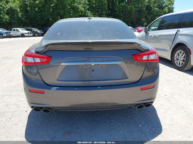 2016 Maserati Ghibli მანქანა იყიდება აუქციონზე, vin: ZAM57XSA6G1175045, აუქციონის ნომერი: 45381107
