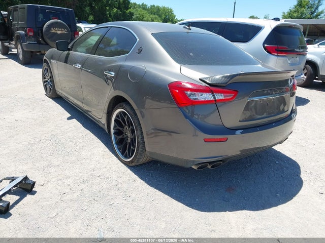 2016 Maserati Ghibli მანქანა იყიდება აუქციონზე, vin: ZAM57XSA6G1175045, აუქციონის ნომერი: 45381107
