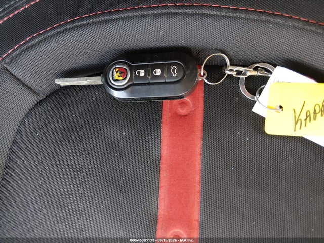 Продажа на аукционе авто 2013 Fiat 500 Abarth, vin: 3C3CFFFH0DT514200, номер лота: 45381113