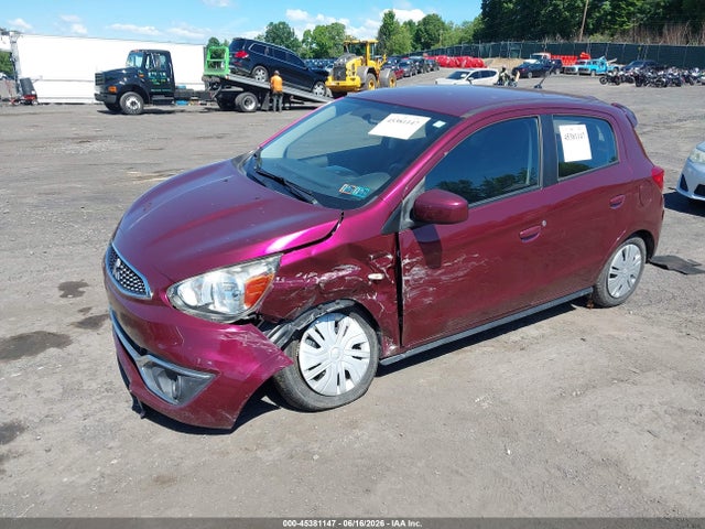 45381147 :رقم المزاد ، ML32A3HJ2HH009609 vin ، 2017 Mitsubishi Mirage Es مزاد بيع