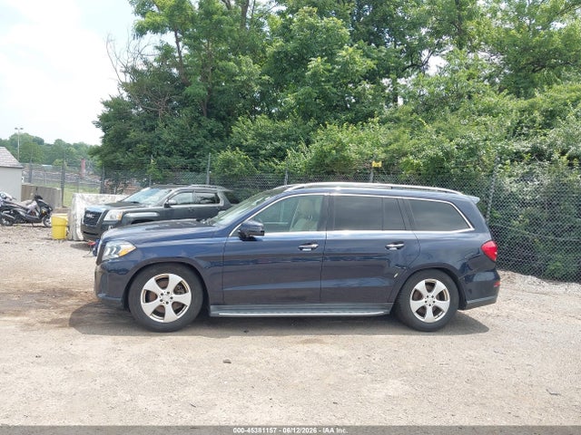 45381157 :رقم المزاد ، 4JGDF6EE3HA787633 vin ، 2017 Mercedes-benz Gls 450 4matic مزاد بيع