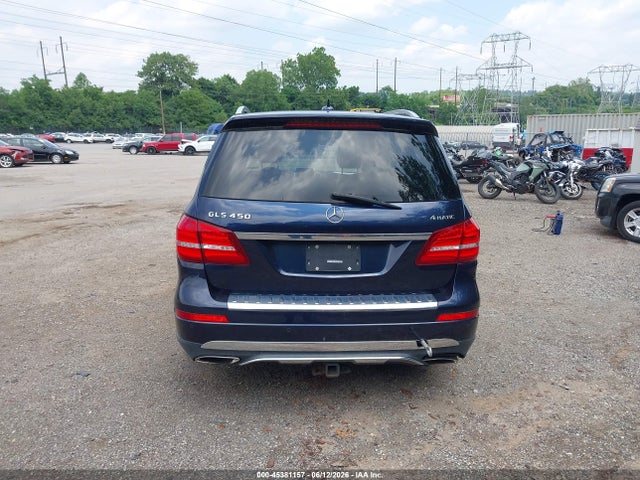 45381157 :رقم المزاد ، 4JGDF6EE3HA787633 vin ، 2017 Mercedes-benz Gls 450 4matic مزاد بيع