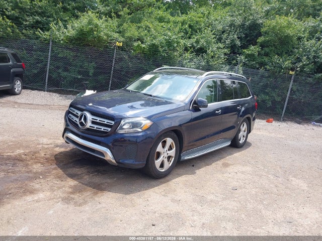 45381157 :رقم المزاد ، 4JGDF6EE3HA787633 vin ، 2017 Mercedes-benz Gls 450 4matic مزاد بيع