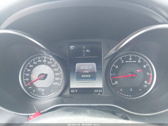 2018 Mercedes-benz Amg C 63 მანქანა იყიდება აუქციონზე, vin: 55SWF8GB0JU246126, აუქციონის ნომერი: 45381169