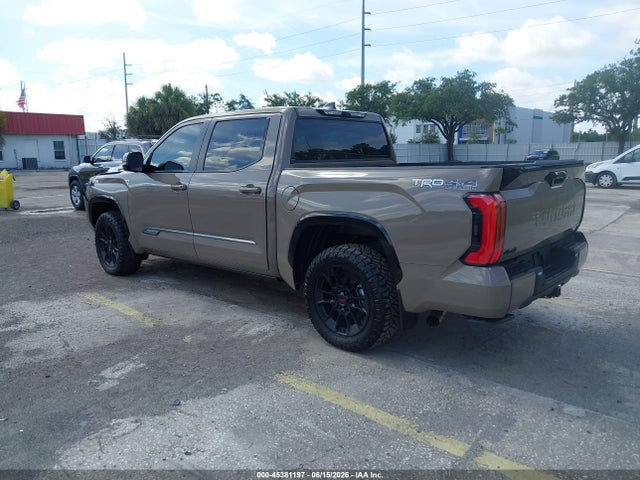 Aukcja sprzedaży 2026 Toyota Tundra Hybrid Platinum Hybrid Crewmax 5.5' Bed, vin: 5TFWC5DB7TX126555, numer aukcji: 45381197