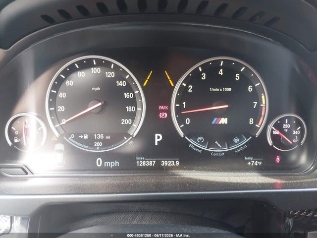 Продаж на аукціоні авто 2016 Bmw X6 M, vin: 5YMKW8C53G0R43093, номер лоту: 45381250