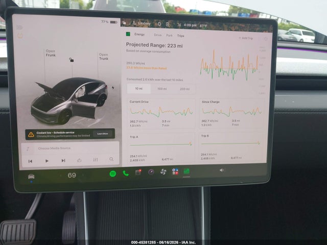 Продаж на аукціоні авто 2026 Tesla Model Y All-wheel Drive/long Range Launch Series/premium All-wheel Drive, vin: 7SAYGDEE3TA457871, номер лоту: 45381285