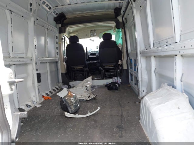 45381360 :رقم المزاد ، 3C6LRVDG6NE125307 vin ، 2022 Ram Promaster 2500 High Roof 159 Wb مزاد بيع