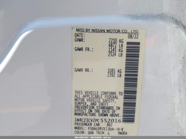 Nissan Leaf Sv Plus 60 Kwh 2023 1N4CZ1CV2PC552016 Image 9