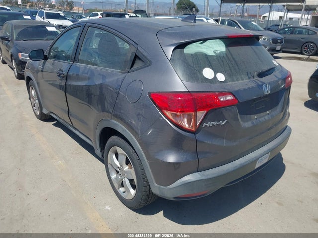 Продажа на аукционе авто 2016 Honda Hr-v Lx, vin: 3CZRU5H30GM719581, номер лота: 45381399