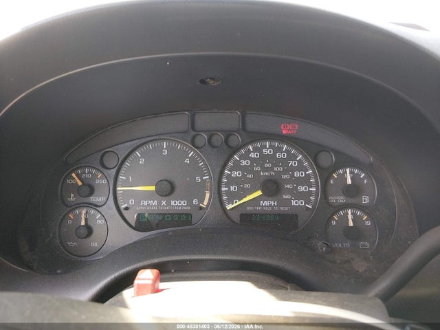 Aukcja sprzedaży 1998 Chevrolet S-10 Ls, vin: 1GCCS19X1W8191810, numer aukcji: 45381403