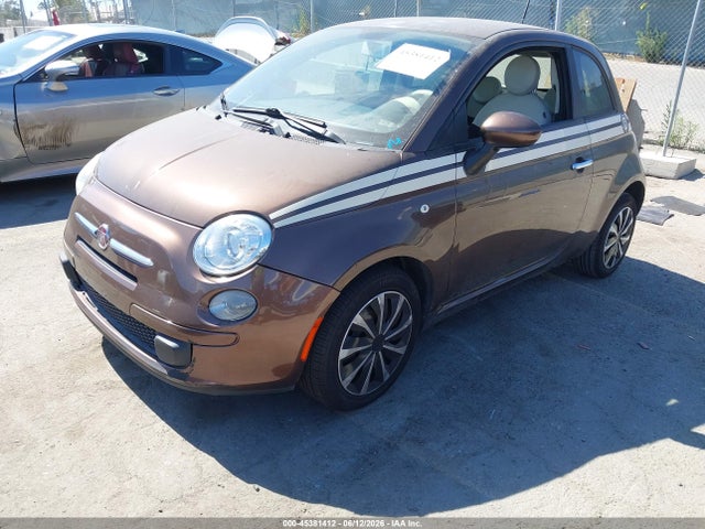 2012 Fiat 500 Pop მანქანა იყიდება აუქციონზე, vin: 3C3CFFAR8CT330640, აუქციონის ნომერი: 45381412