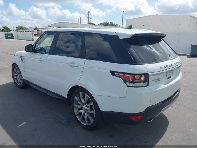 Aukcja sprzedaży 2016 Land Rover Range Rover Sport 3.0l V6 Supercharged Hse, vin: SALWR2PF4GA114831, numer aukcji: 45381429
