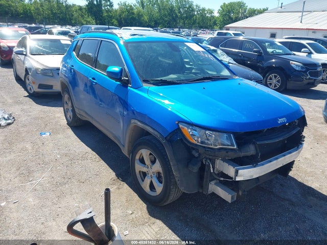 Aukcja sprzedaży 2018 Jeep Compass Latitude 4x4, vin: 3C4NJDBB4JT144275, numer aukcji: 45381432
