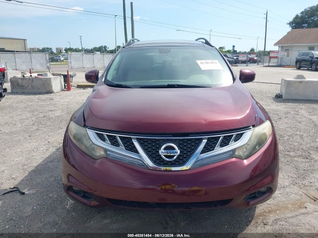 Auction sale of the 2012 Nissan Murano Sl, vin: JN8AZ1MW9CW235257, lot number: 45381454