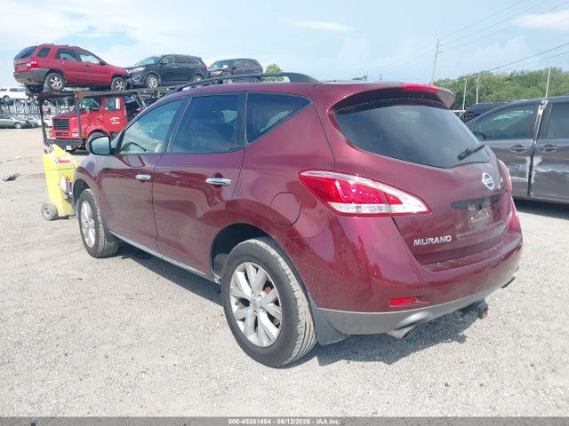 45381454 :رقم المزاد ، JN8AZ1MW9CW235257 vin ، 2012 Nissan Murano Sl مزاد بيع