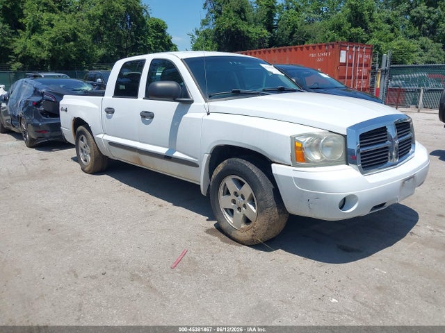2006 Dodge Dakota Slt მანქანა იყიდება აუქციონზე, vin: 1D7HW48N86S525478, აუქციონის ნომერი: 45381467