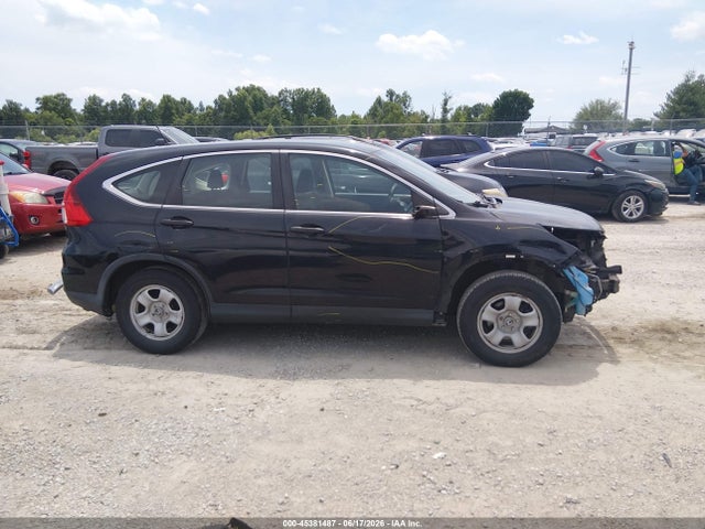 2015 Honda Cr-v Lx მანქანა იყიდება აუქციონზე, vin: 5J6RM4H30FL023734, აუქციონის ნომერი: 45381487