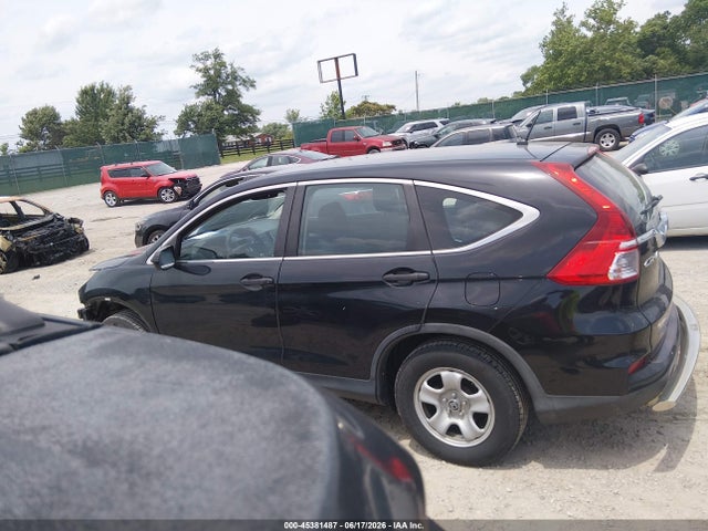 2015 Honda Cr-v Lx მანქანა იყიდება აუქციონზე, vin: 5J6RM4H30FL023734, აუქციონის ნომერი: 45381487