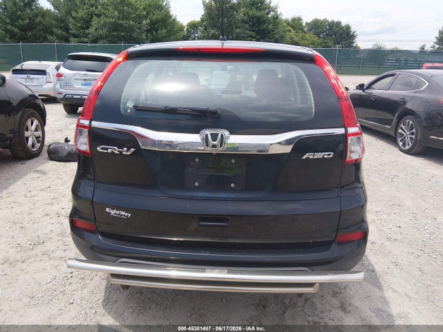 2015 Honda Cr-v Lx მანქანა იყიდება აუქციონზე, vin: 5J6RM4H30FL023734, აუქციონის ნომერი: 45381487