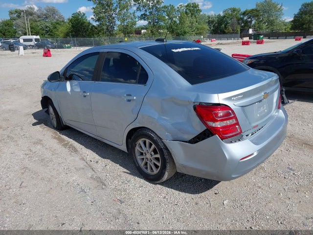 2017 Chevrolet Sonic Lt Auto მანქანა იყიდება აუქციონზე, vin: 1G1JD5SB1H4166285, აუქციონის ნომერი: 45381593