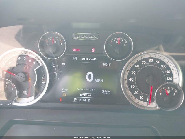 2015 Ram 1500 Laramie მანქანა იყიდება აუქციონზე, vin: 1C6RR7NTXFS561318, აუქციონის ნომერი: 45381596