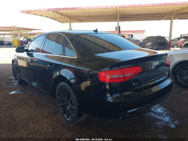 2013 Audi A4 2.0t Premium მანქანა იყიდება აუქციონზე, vin: WAUEFAFL7DN009991, აუქციონის ნომერი: 45381650