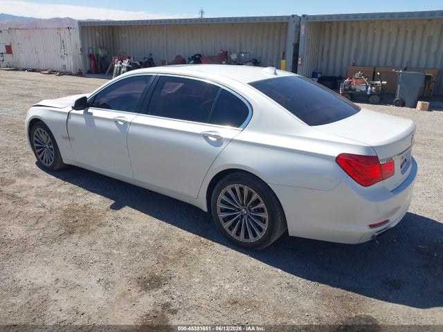 2012 Bmw 740li მანქანა იყიდება აუქციონზე, vin: WBAKB4C51CC576021, აუქციონის ნომერი: 45381651