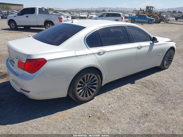2012 Bmw 740li მანქანა იყიდება აუქციონზე, vin: WBAKB4C51CC576021, აუქციონის ნომერი: 45381651
