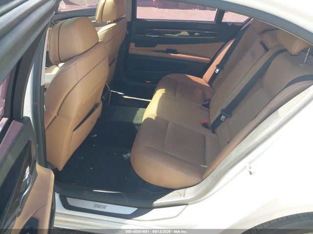 2012 Bmw 740li მანქანა იყიდება აუქციონზე, vin: WBAKB4C51CC576021, აუქციონის ნომერი: 45381651