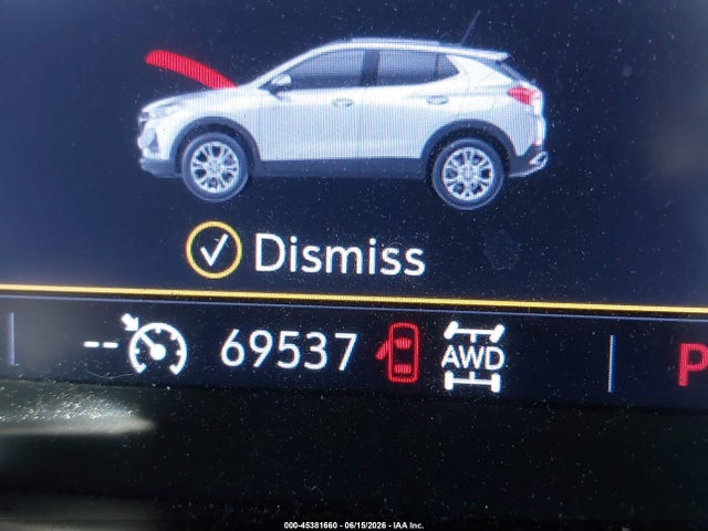 Aukcja sprzedaży 2020 Buick Encore Gx Awd Preferred, vin: KL4MMCSL5LB106526, numer aukcji: 45381660